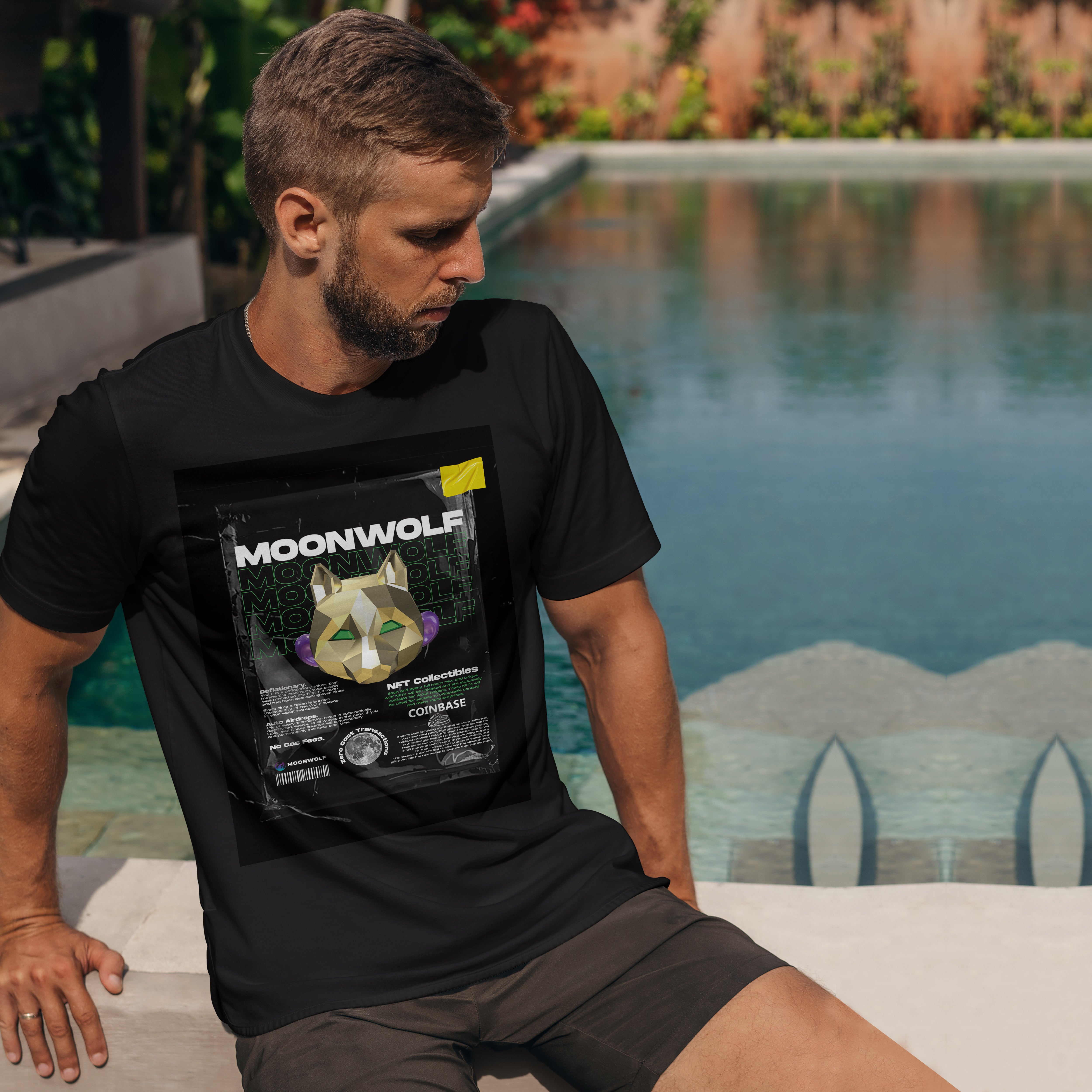 Moonwolf - Men's Graphic Tee