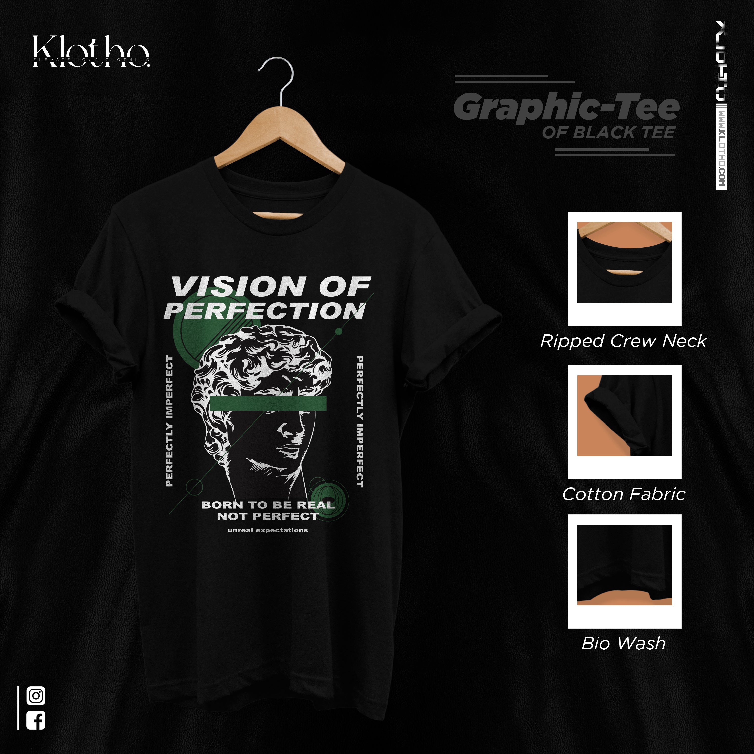 Vision of Perfection  - Men's Graphic Tee