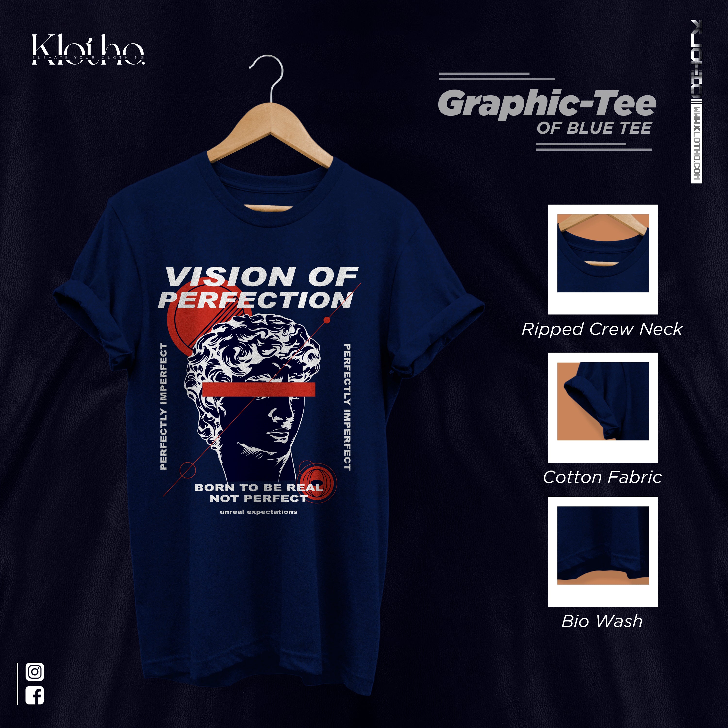 Vision of Perfection  - Men's Graphic Tee