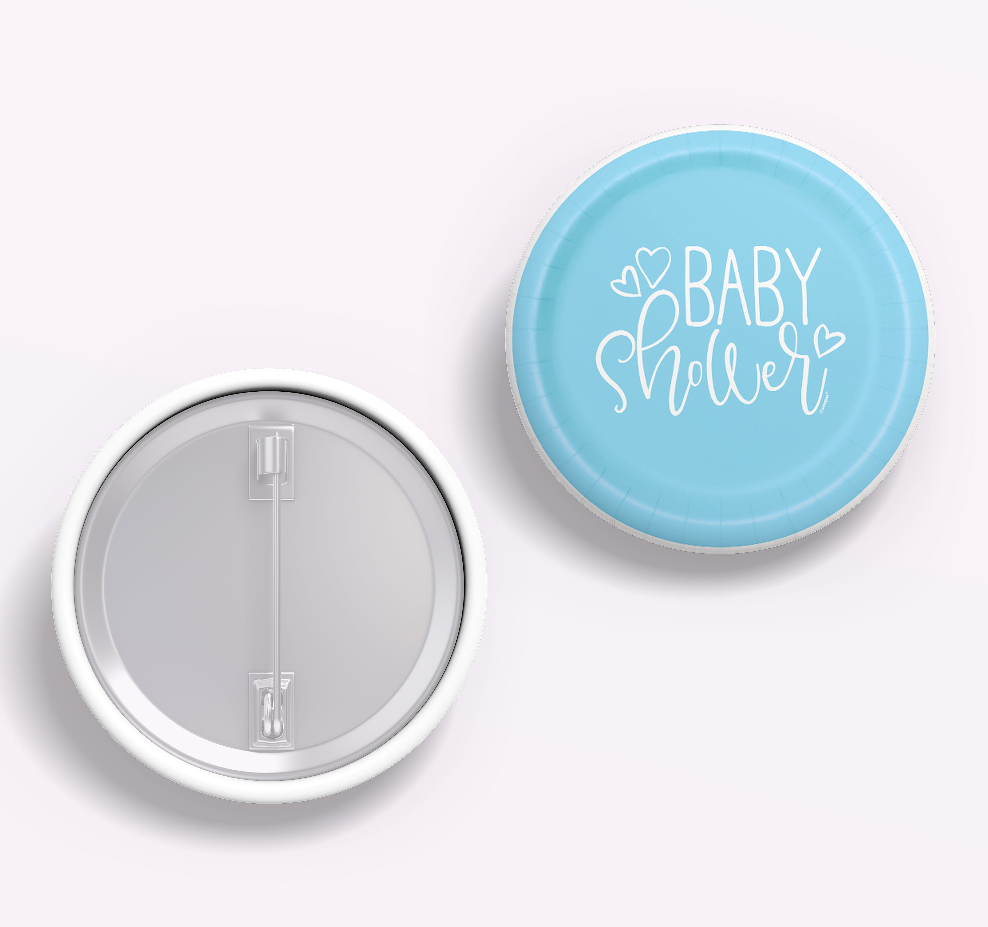Baby Shower Pin Badges