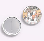 Cat Pin Badges