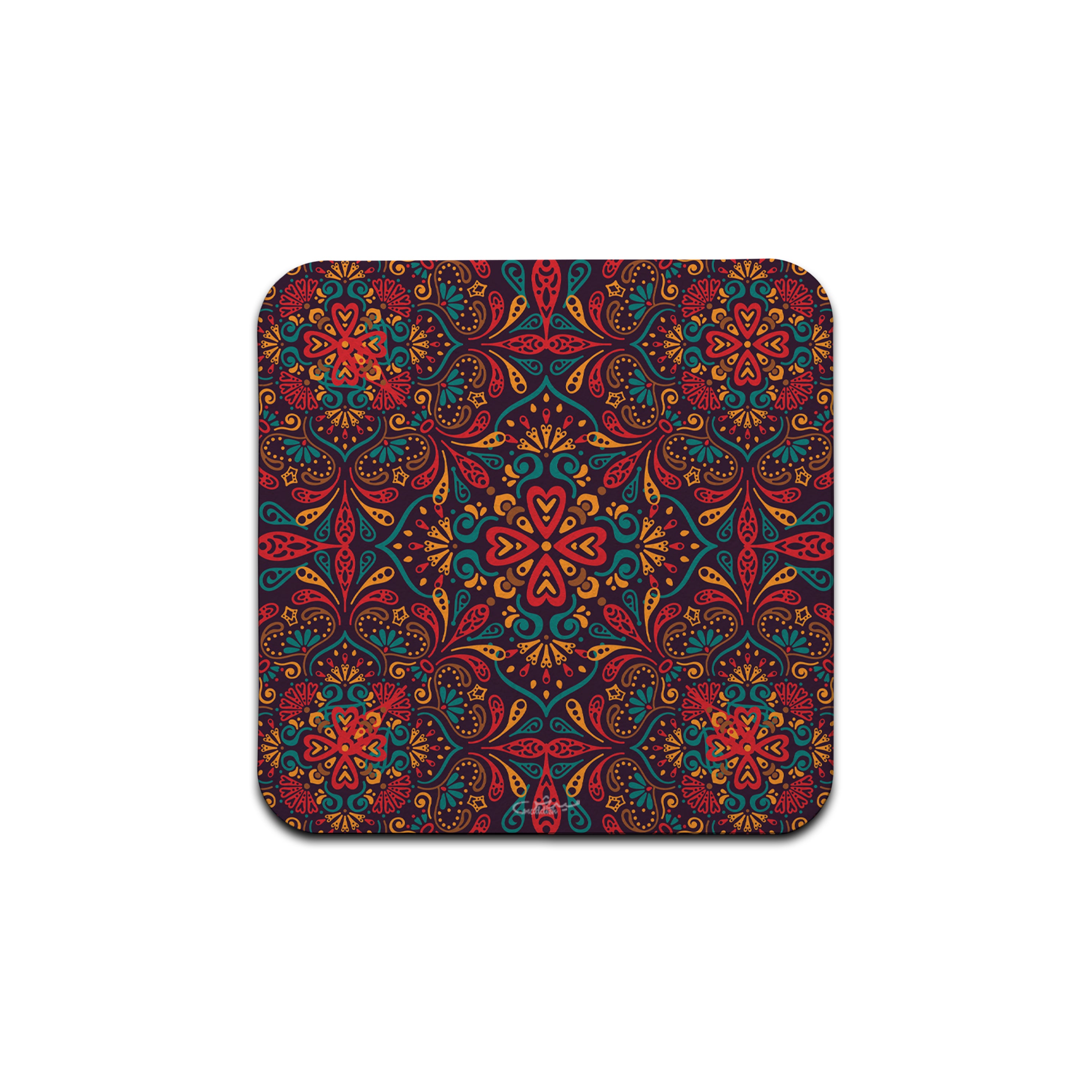 Mandala Art Tea Coasters