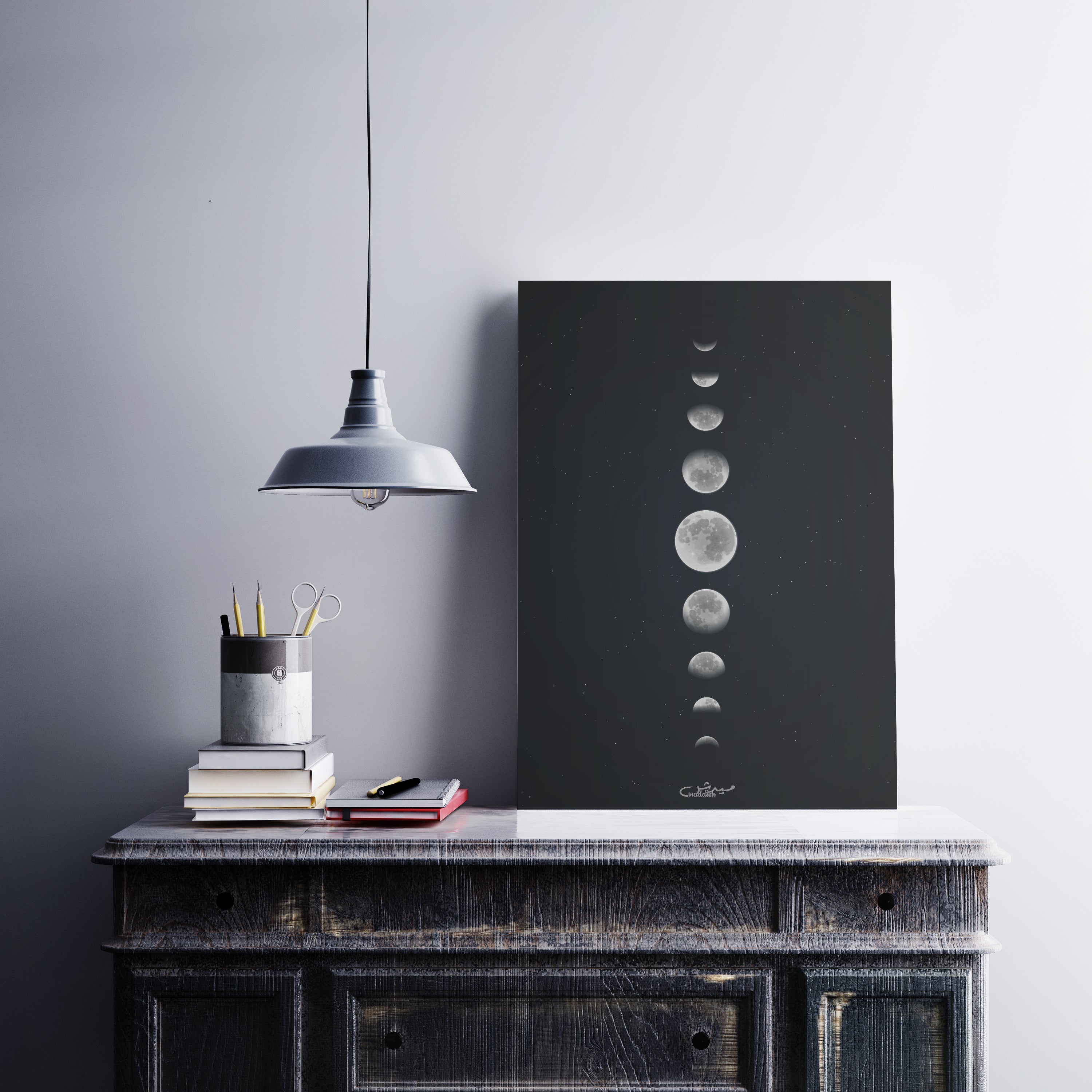 Planets Wall Frame