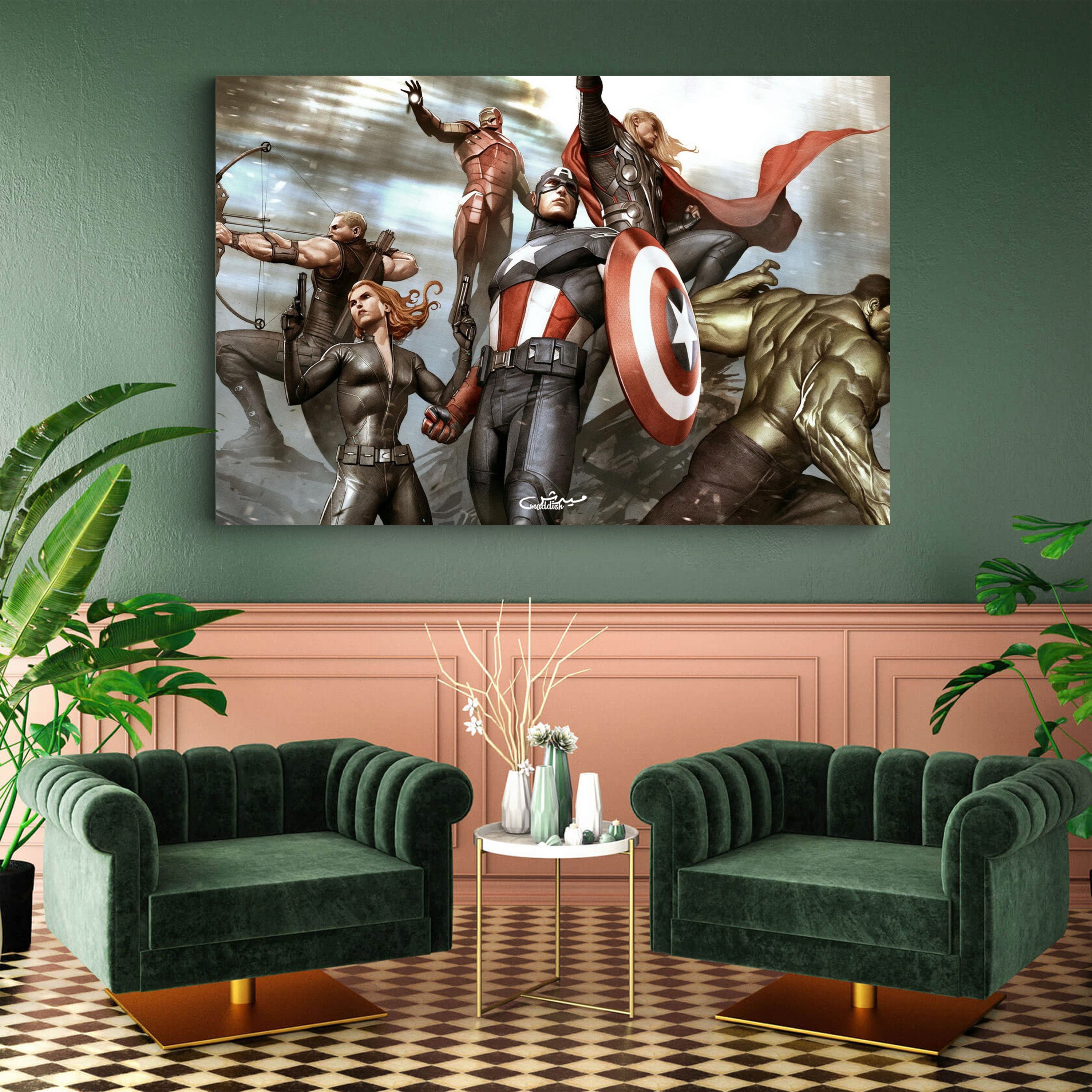 Marvel Wallpaper Frames