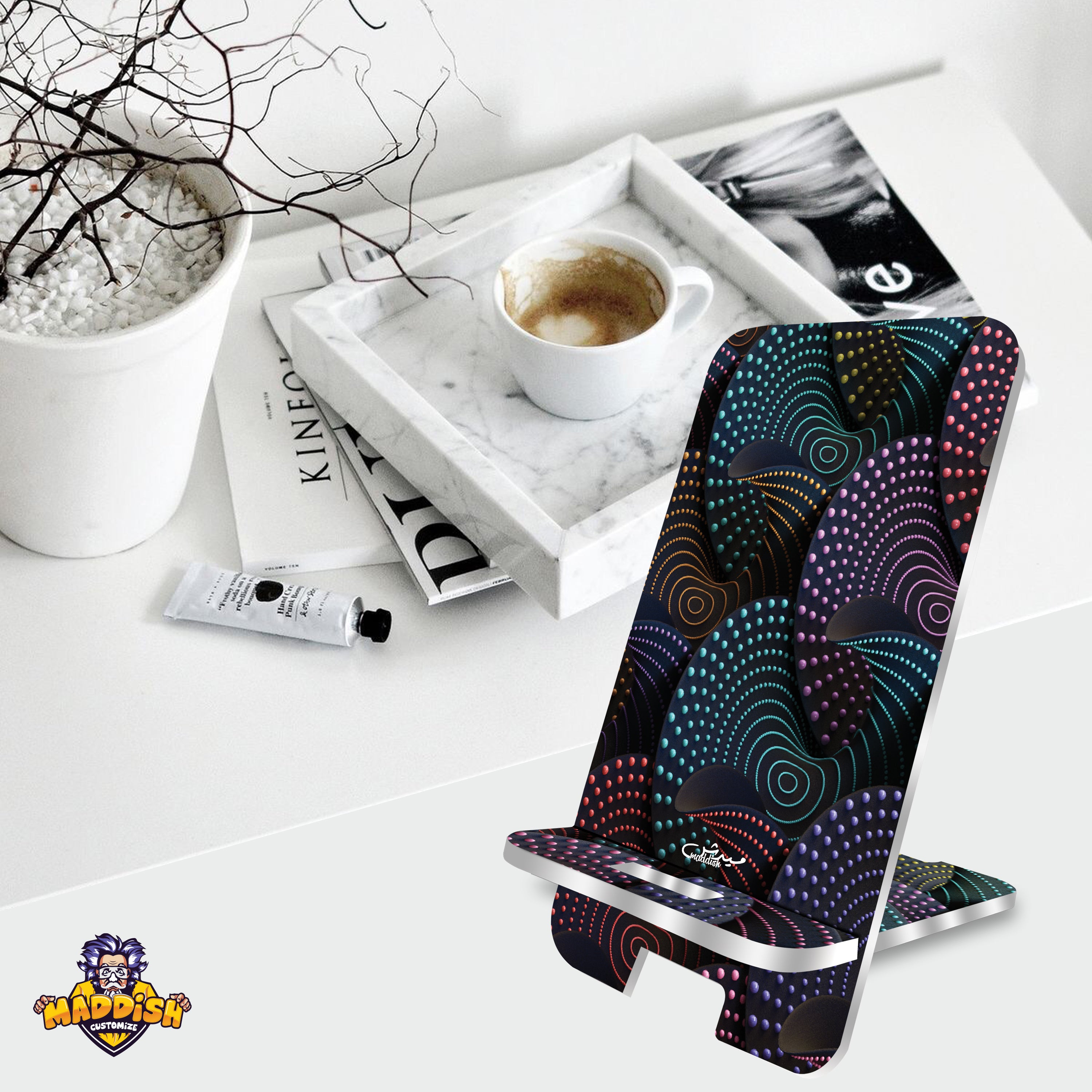 Pattern Mobile Stand